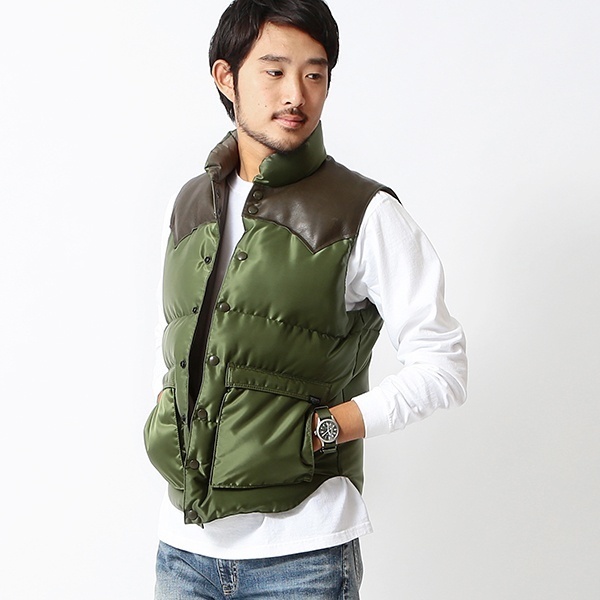 Rocky Mountain Featherbed×Porter ダウンベスト - ジャケット・アウター