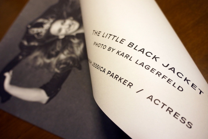 リトルブラックジャケット写真展 非売品ポスター  サラ・ジェシカ・パーカー002.JPG